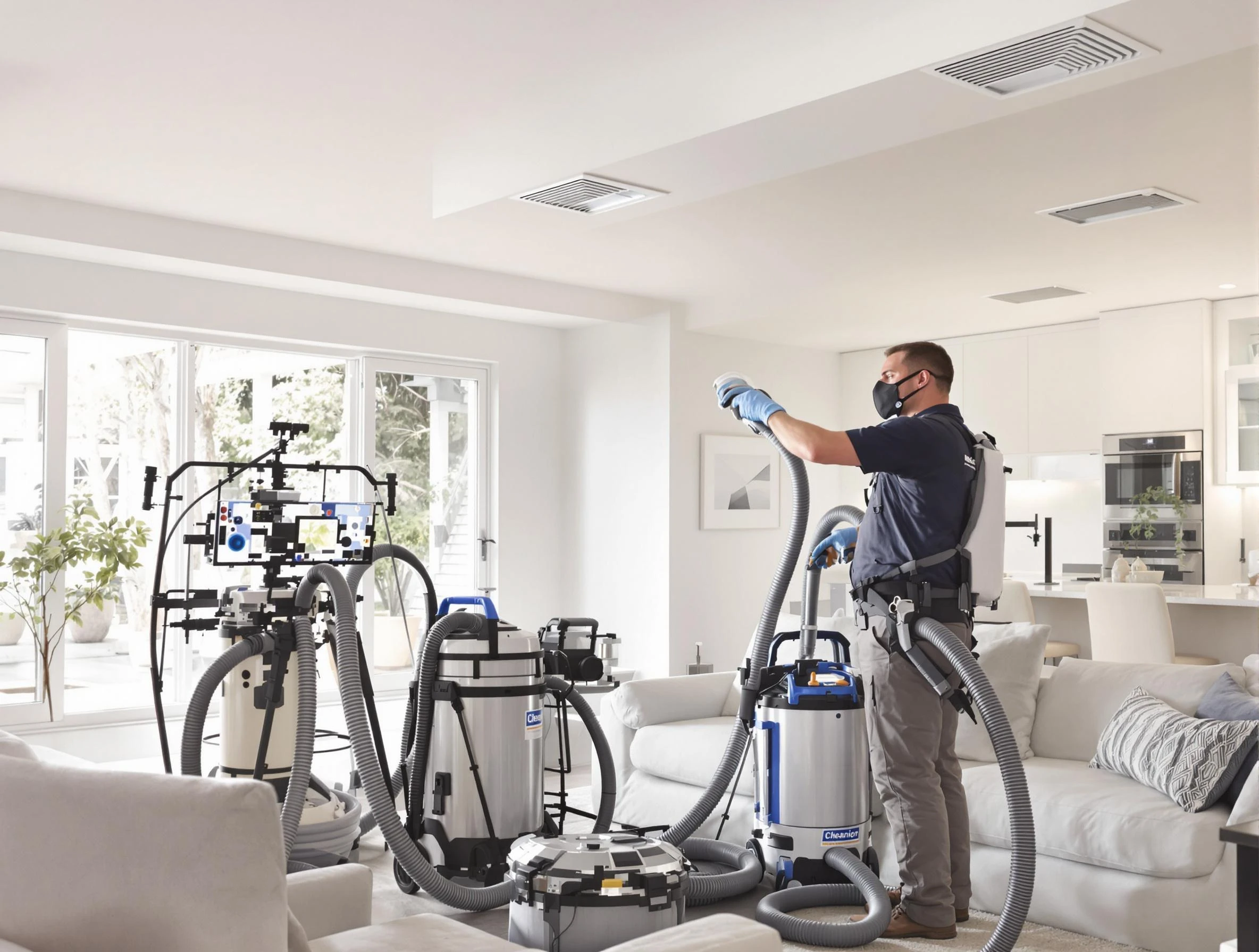 Professional AC duct cleaning by Marshall Air Duct Cleaning in Marshall