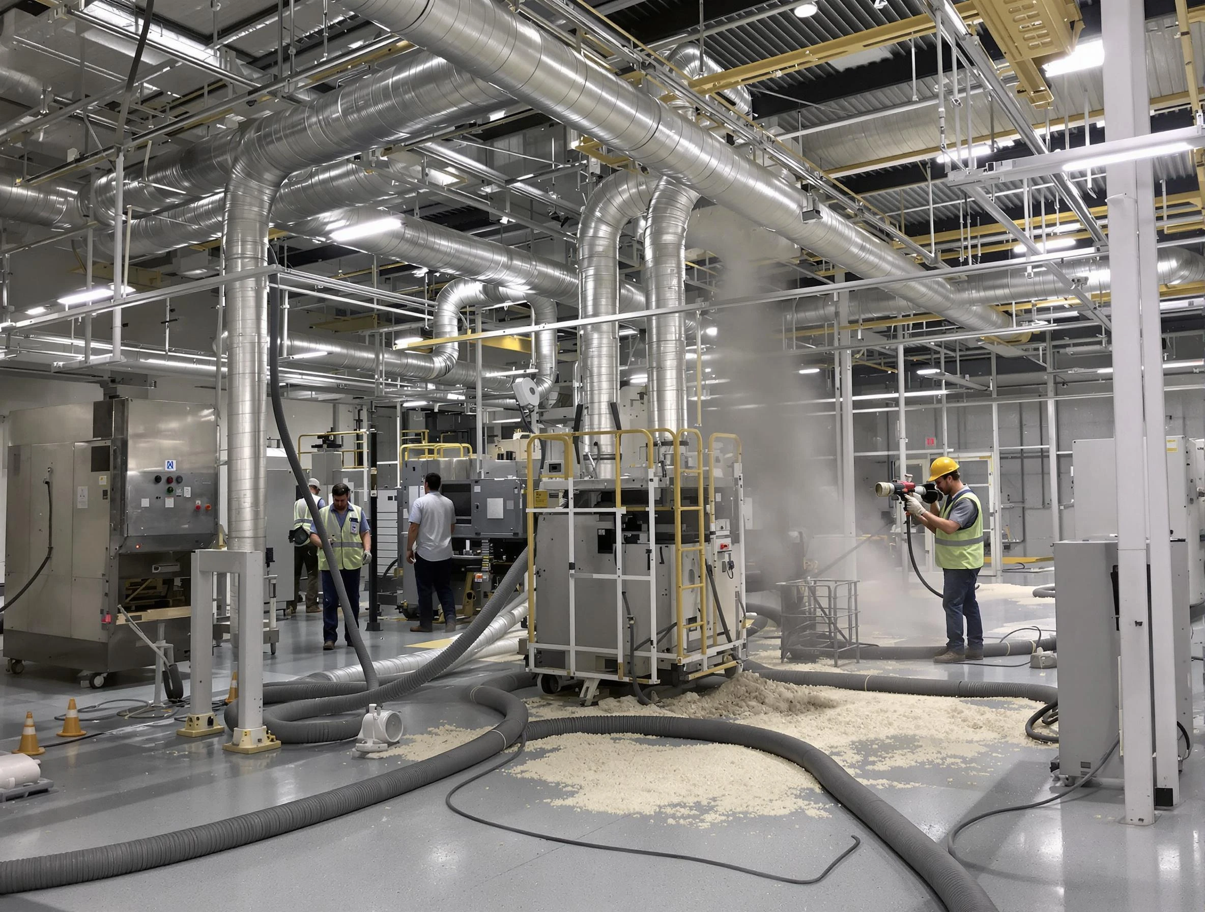 Heavy-duty industrial duct cleaning by Marshall Air Duct Cleaning in Marshall